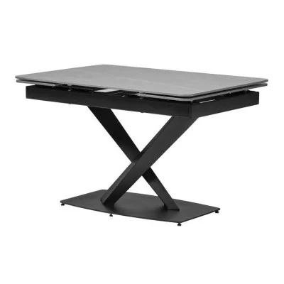 Ceramic table TML-809 ice gray black